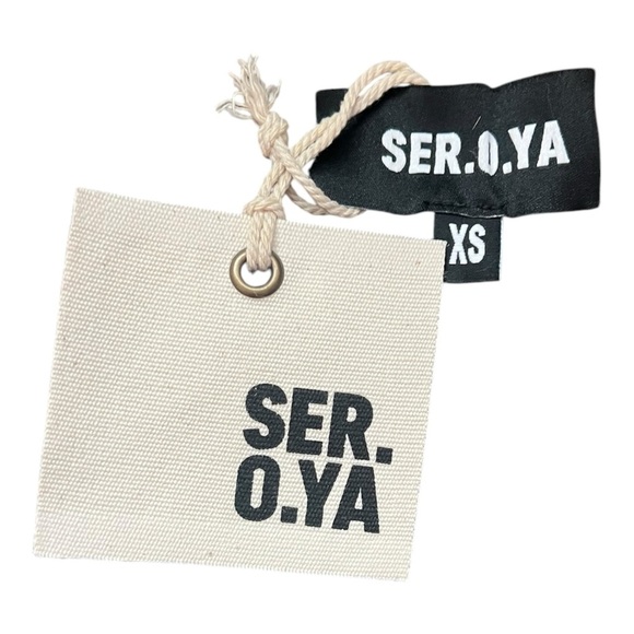 NEW Size Extra Small SER.O.YA Declan Knit Tie Dye Shorts - Picture 8 of 11